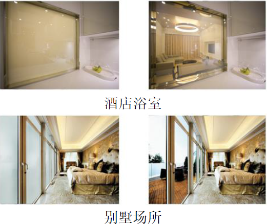 電控調(diào)光玻璃主要的應(yīng)用場(chǎng)所
